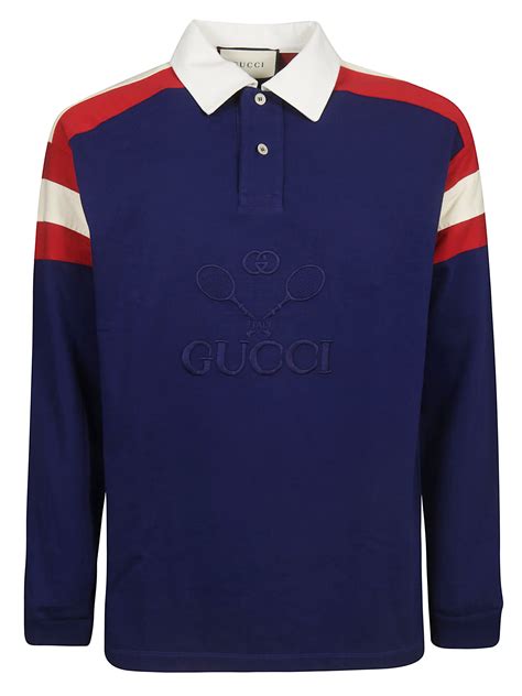 gucci long sleeve t shirts|gucci long sleeve polo shirt.